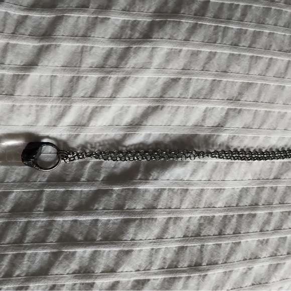 Quartz necklace beautiful crystal chain is not 925. Crystal is real. - Picture 9 of 9